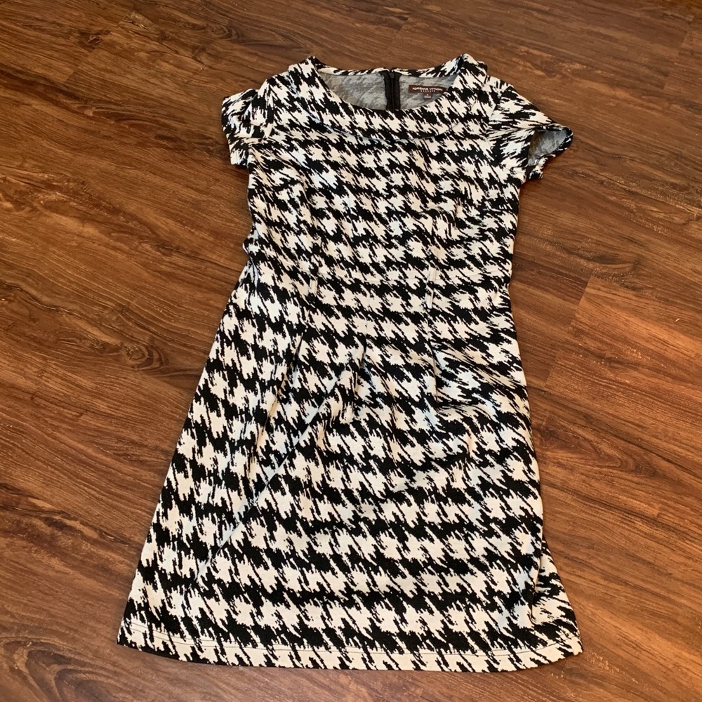 Black and white dress